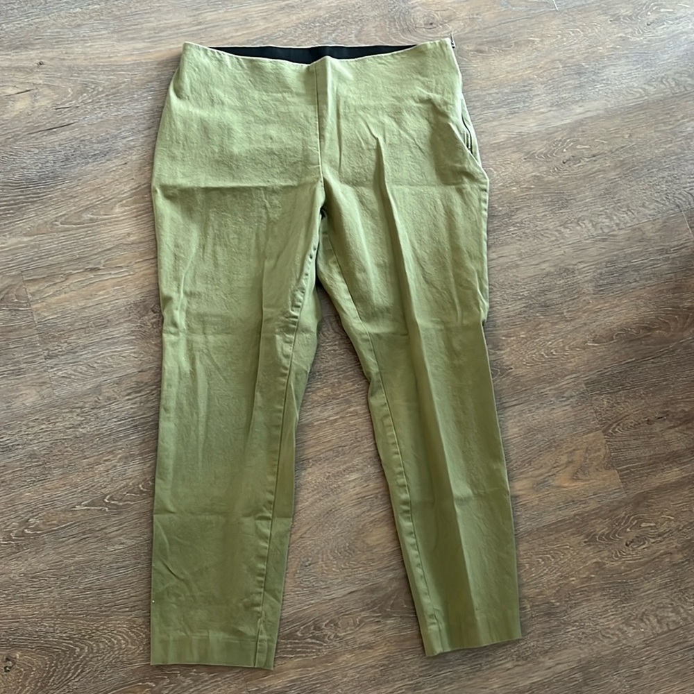 A New Day Sage Green Skinny Work Pants